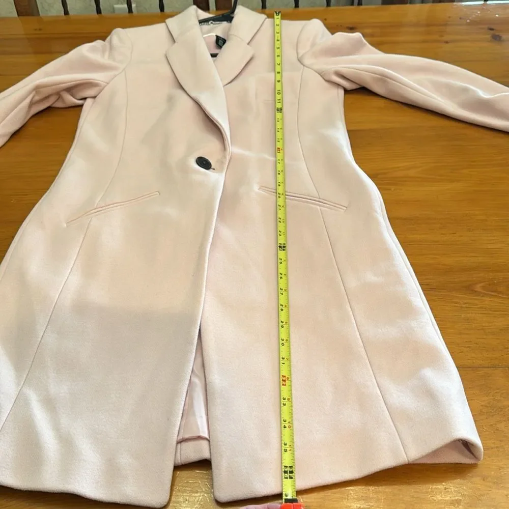 White House Black Market Pink Coat and NWT Matching Skirt SET